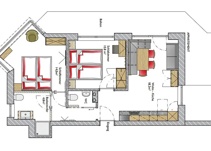 Apartmán Haus Rene *